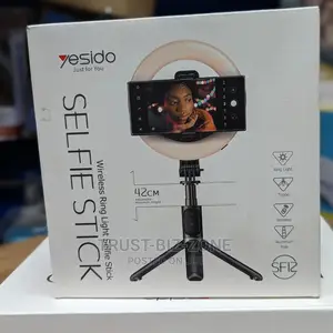 Wireless Ring Light Selfie Stick