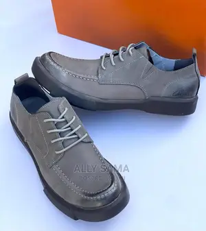 Clark's Gray Leather