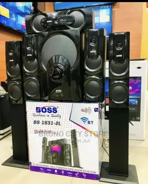 Photo - Boss Speker Fm Radio Subwoofer Five Speker
