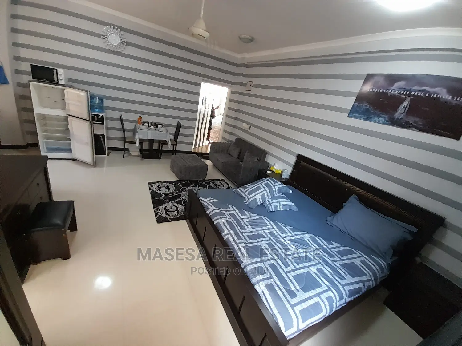 Furnished Studio Apartment in Msasani for Rent