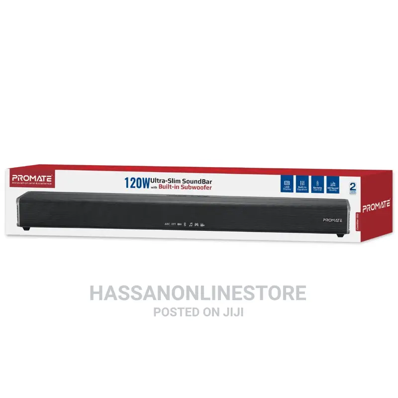 Promate 120 Box Promate Castbar-120 Soundbar With Built-In Subwoofer in Ilala - Audio ...