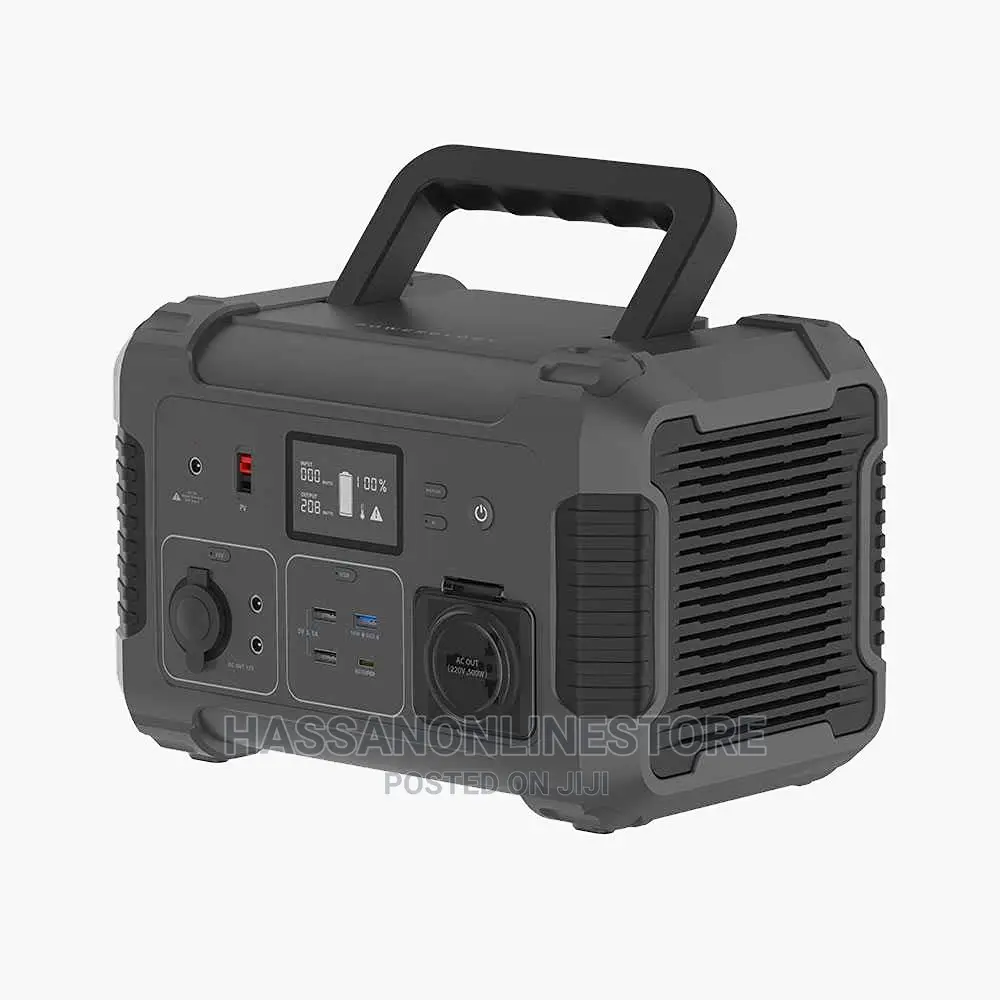Powerology 500W Power Generator With 140400mah Capacity