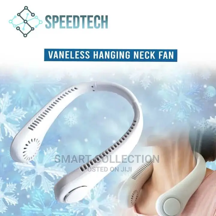 Portable Vaneless Rechargeable Hanging Neckfan / Coolerfan
