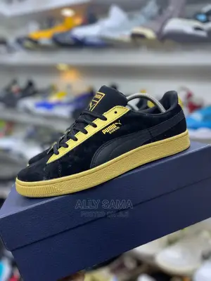 Puma Suede Black Gold
