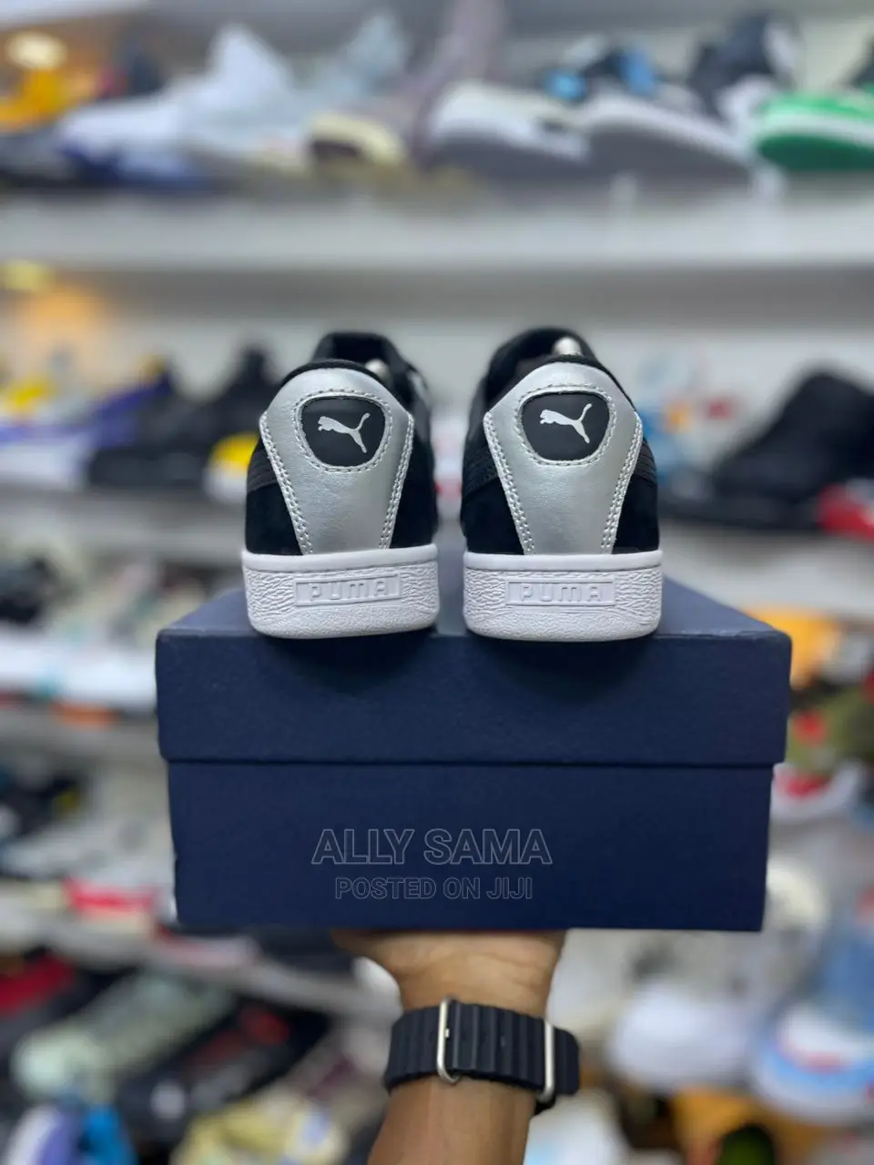 Puma Suede Black White