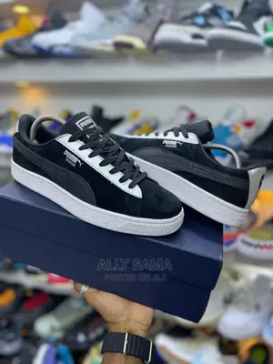 Puma Suede Black White