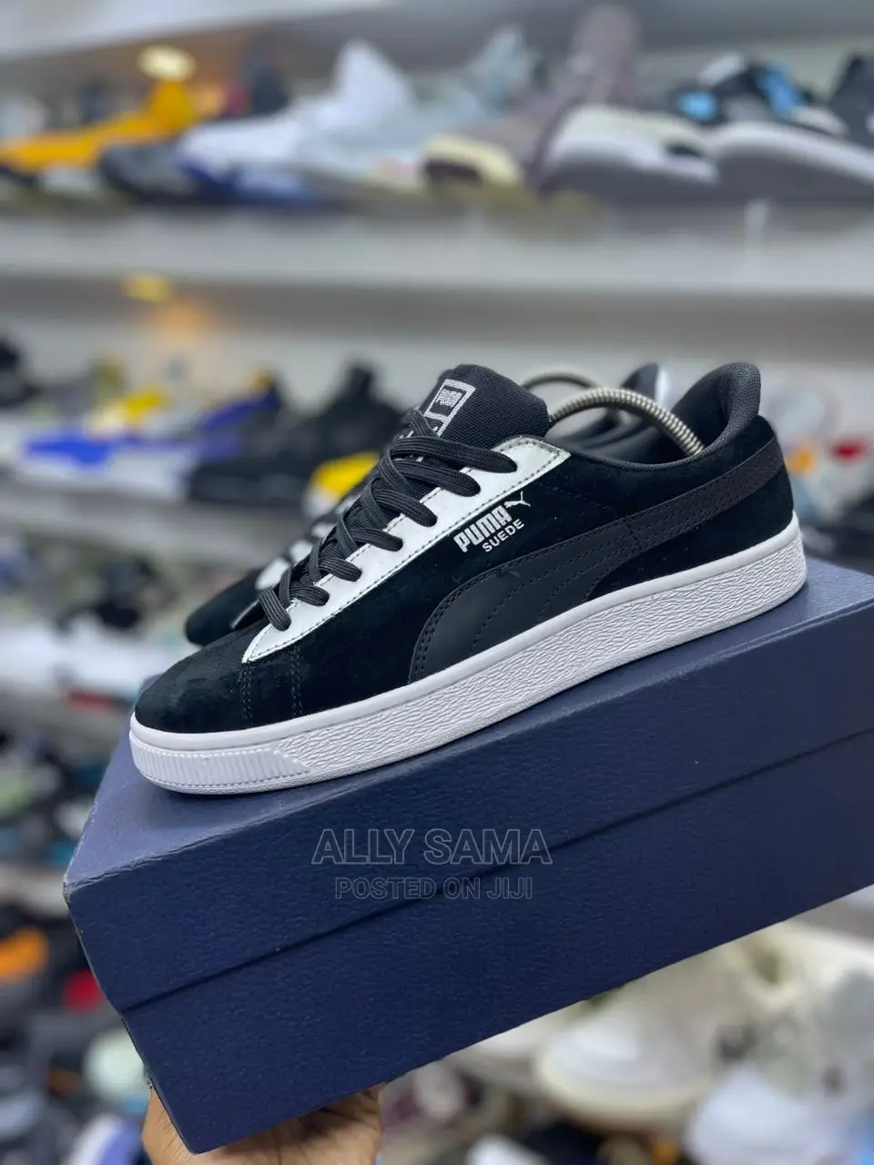 Puma Suede Black White