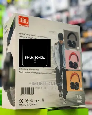 Jbl Tune J-08 Wireless Headphone Org.