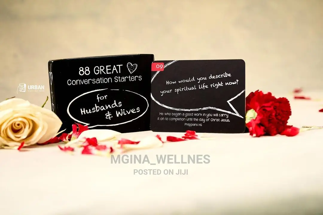 88 Great Conversation Starters Game for Husband and Wife