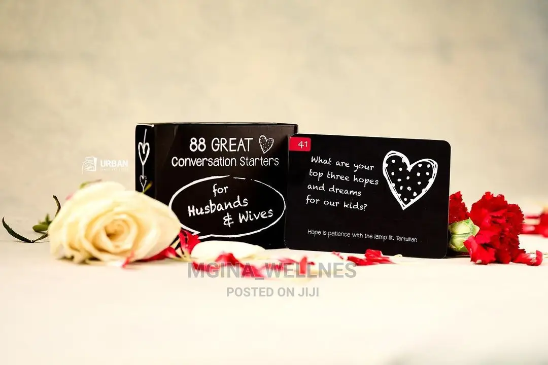 88 Great Conversation Starters Game for Husband and Wife