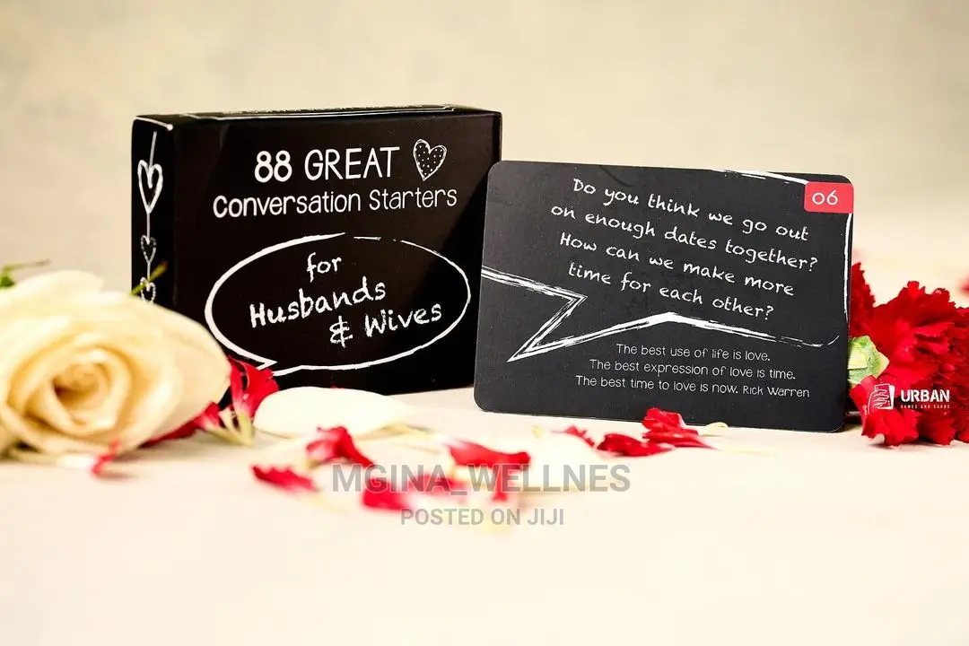 88 Great Conversation Starters Game for Husband and Wife
