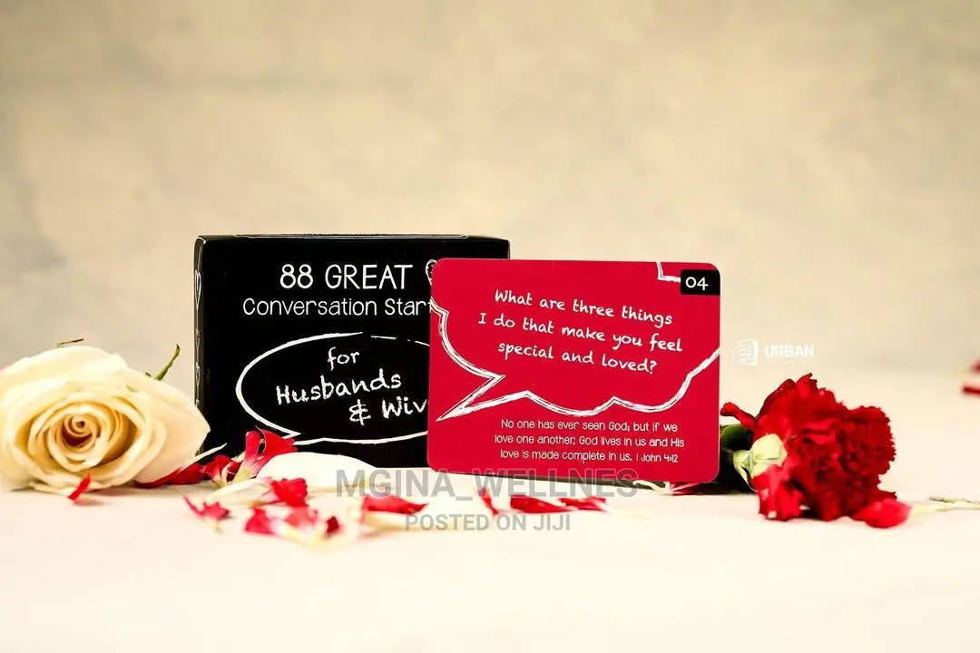 88 Great Conversation Starters Game for Husband and Wife