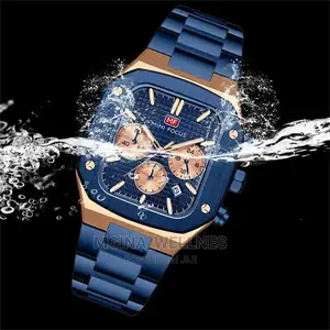 Min Focus Blue Luxury Watch