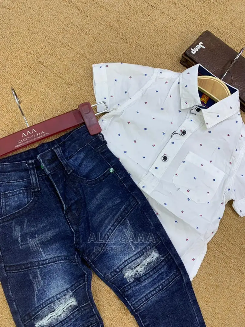 Boys Jeans Shirt Full