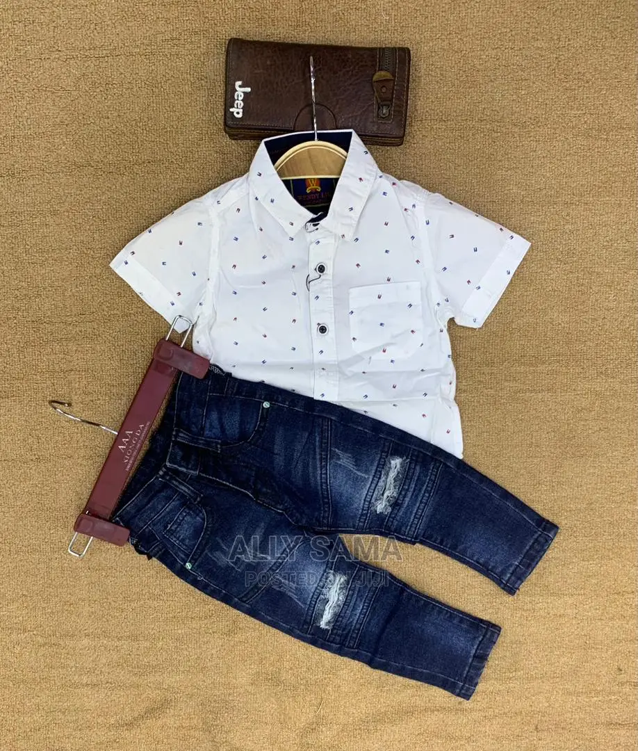Boys Jeans Shirt Full