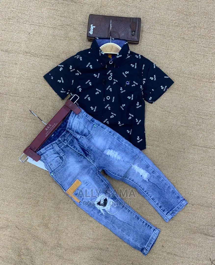 Boys Jeans Shirt Full