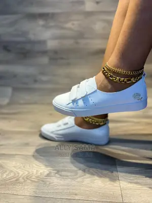 White Simple Shoes Lady's