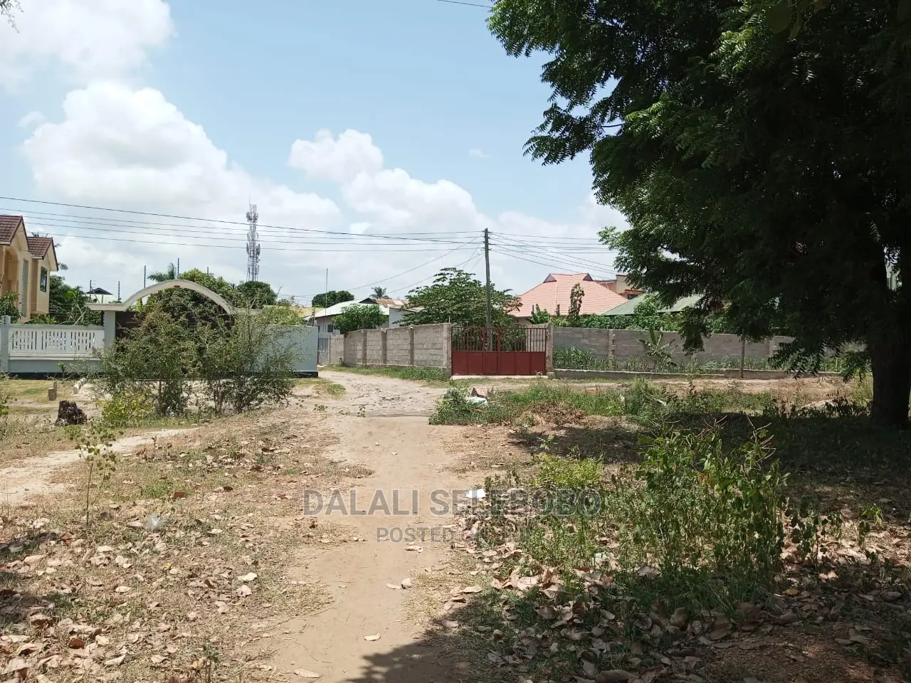 Plot at Tegeta Near by Bahar Beach