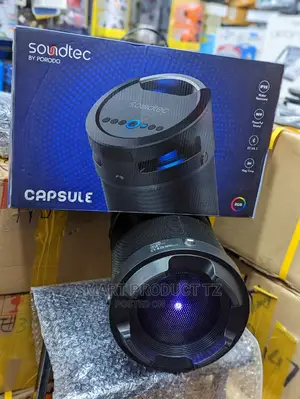 Soundtec by PORODO CAPSULE Portable Bluetooth Speaker