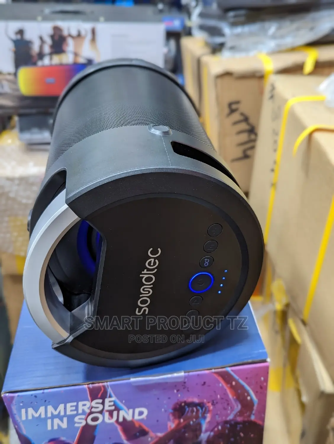 Soundtec by PORODO CAPSULE Portable Bluetooth Speaker