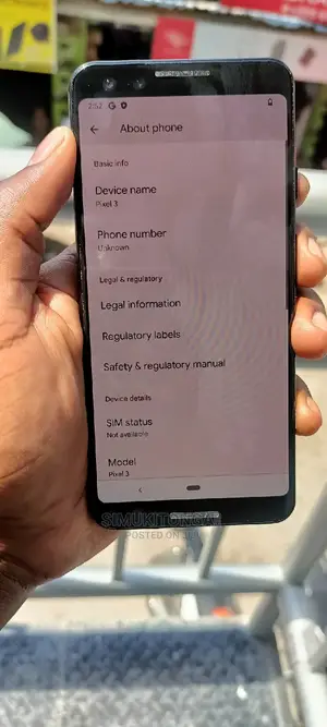 Google Pixel 3 128 GB Black