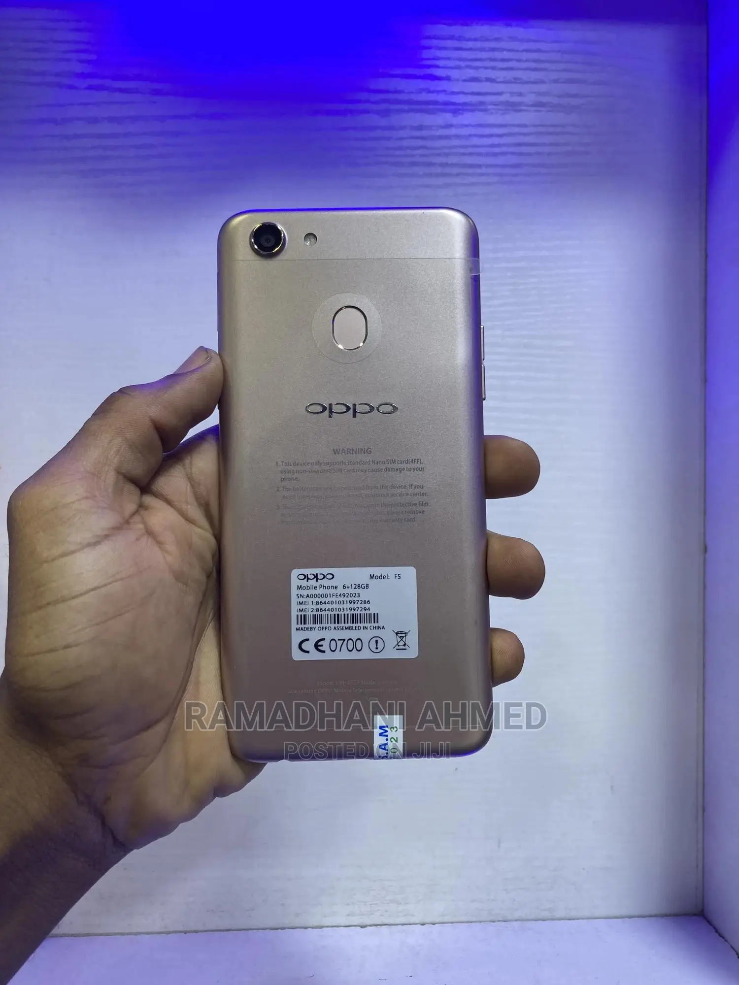 Oppo F5 64 GB Gold
