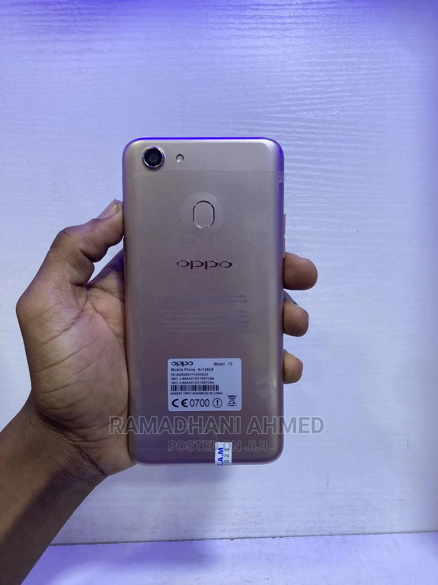 Oppo F5 64 GB Gold