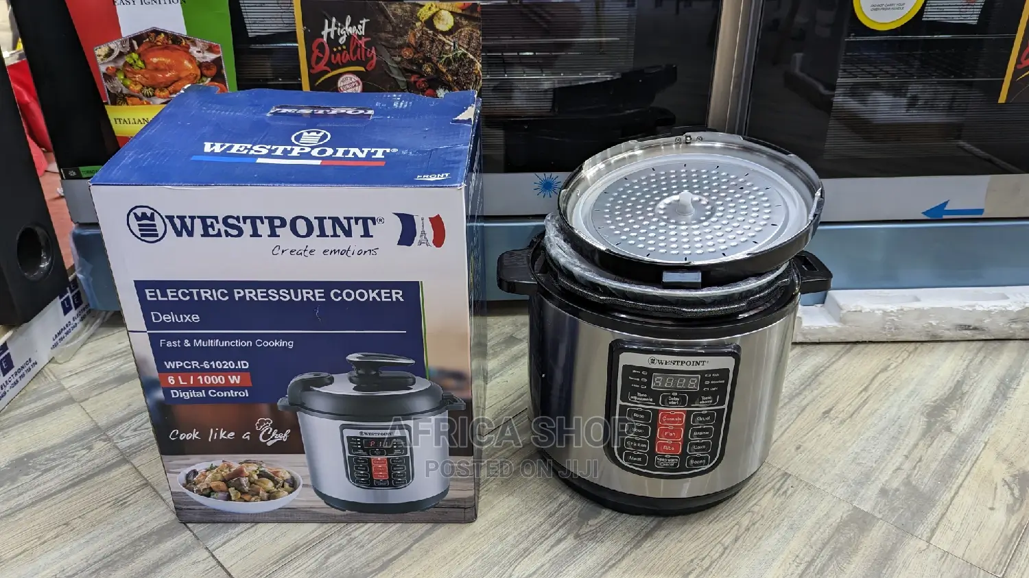 Westpoint Pressure Cooker 6ltrs