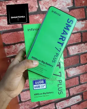 New Infinix Smart 7 Plus 64 GB Black