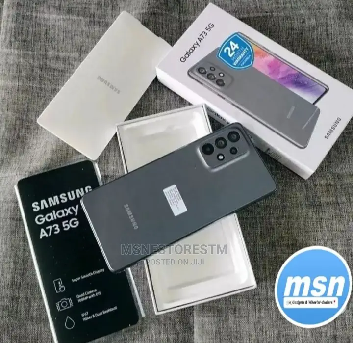 New Samsung Galaxy A73 5G 256 GB Black