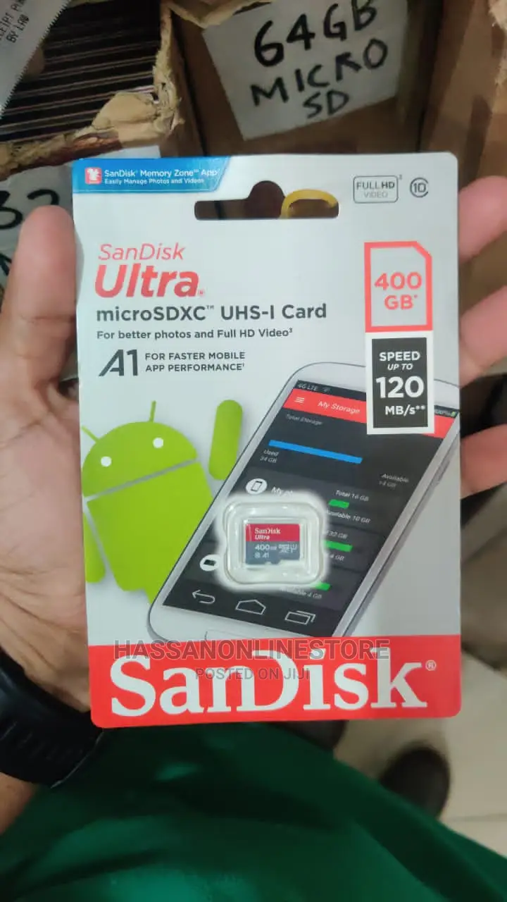 Sandisk 400GB Ultra Microsdxc UHS-I Memory Card