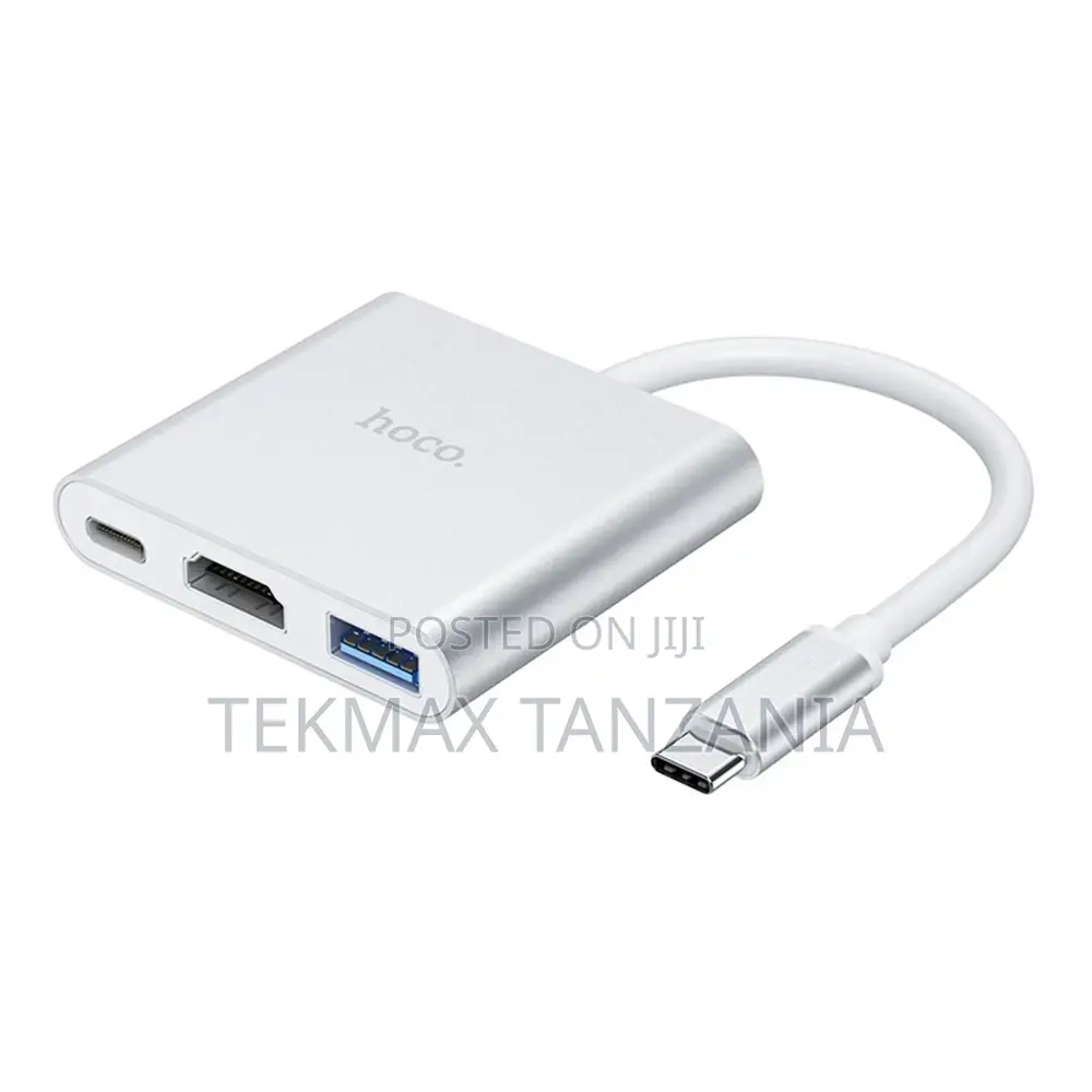 USB Type-C to USB 3.0 + HDMI + USB Type-C (Power Delivery)