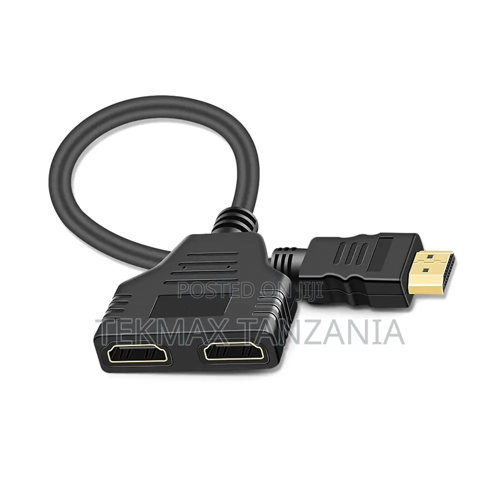 HDMI Male to 2 HDMI Female 1 in 2 Out Splitter Converter
