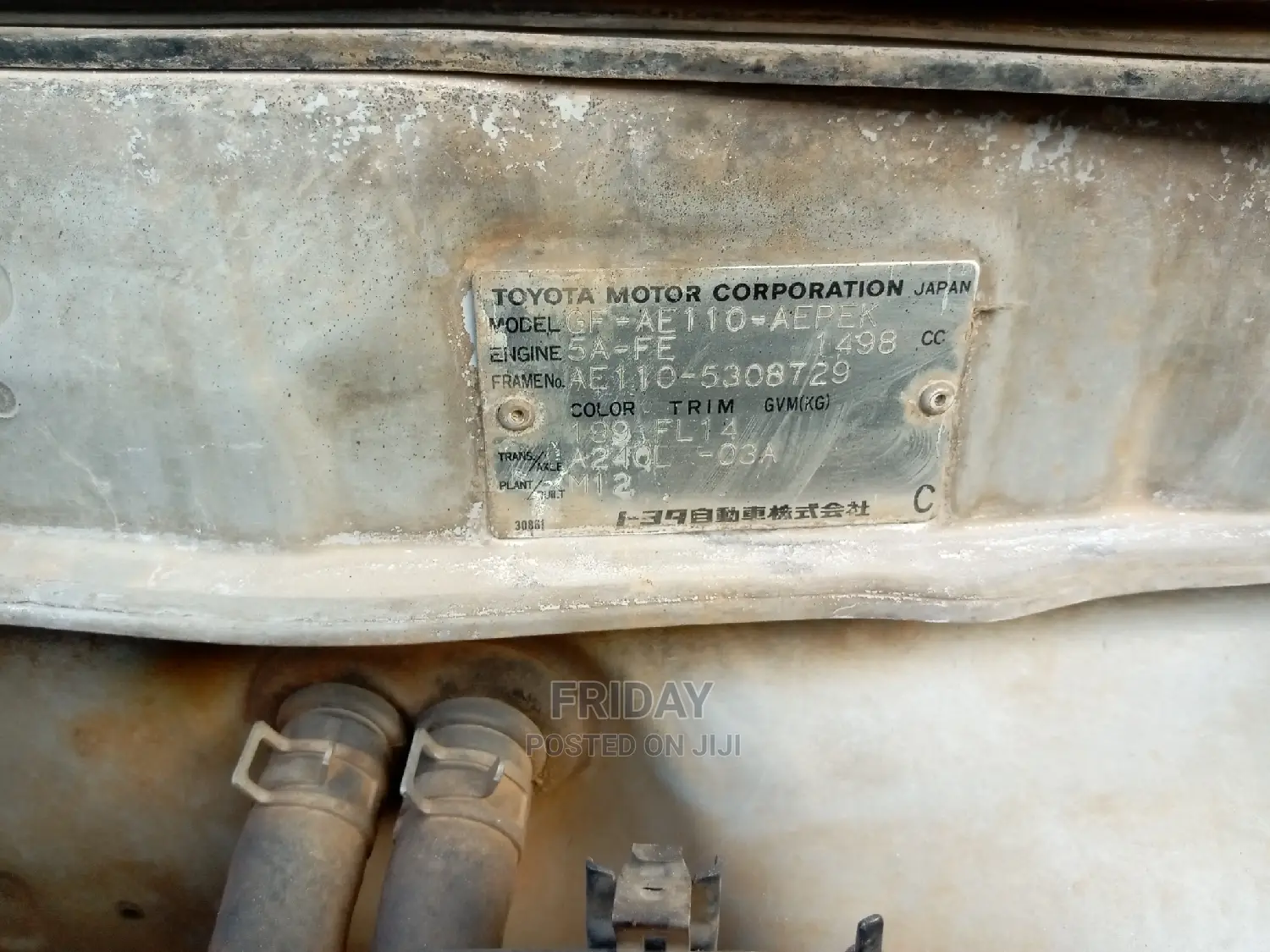 Toyota Corolla 1999 Silver