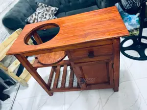 Meza Ya Jikon Mbao Halisi