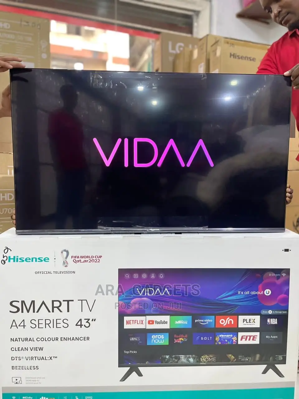 Hicence 43inch Smart Vidaa A4 Series