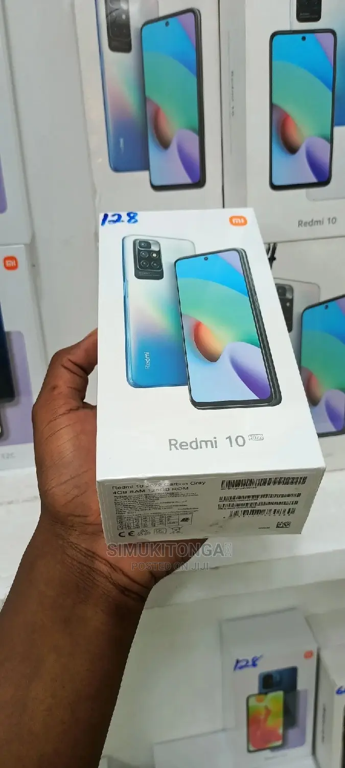 New Xiaomi Redmi 10 128 GB Gray