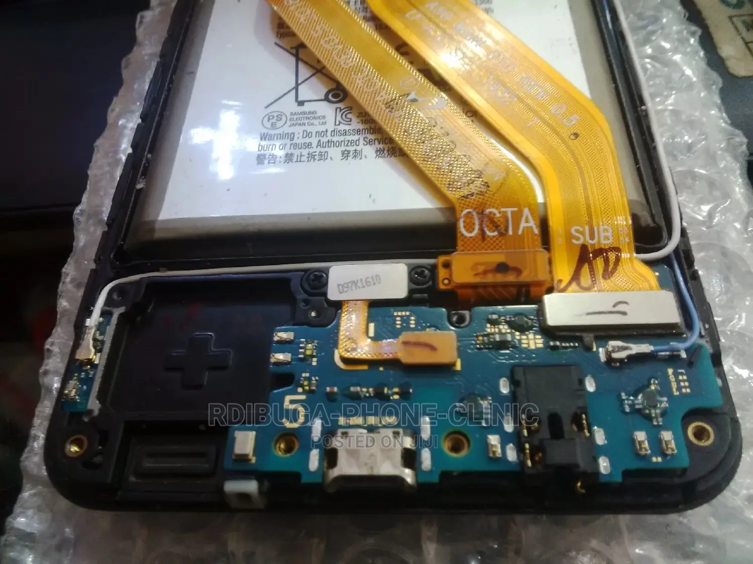 Samsung A50 Ikibadilishwa Kioo Og Ktk Karakana Yetu