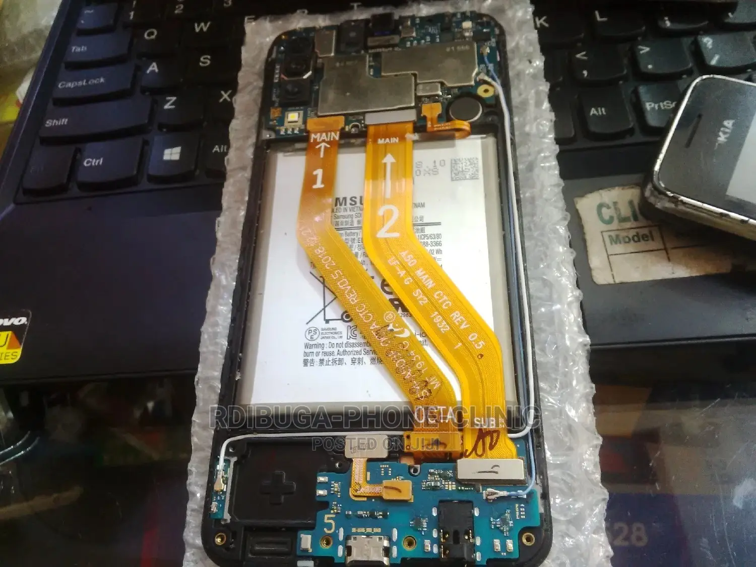 Samsung A50 Ikibadilishwa Kioo Og Ktk Karakana Yetu