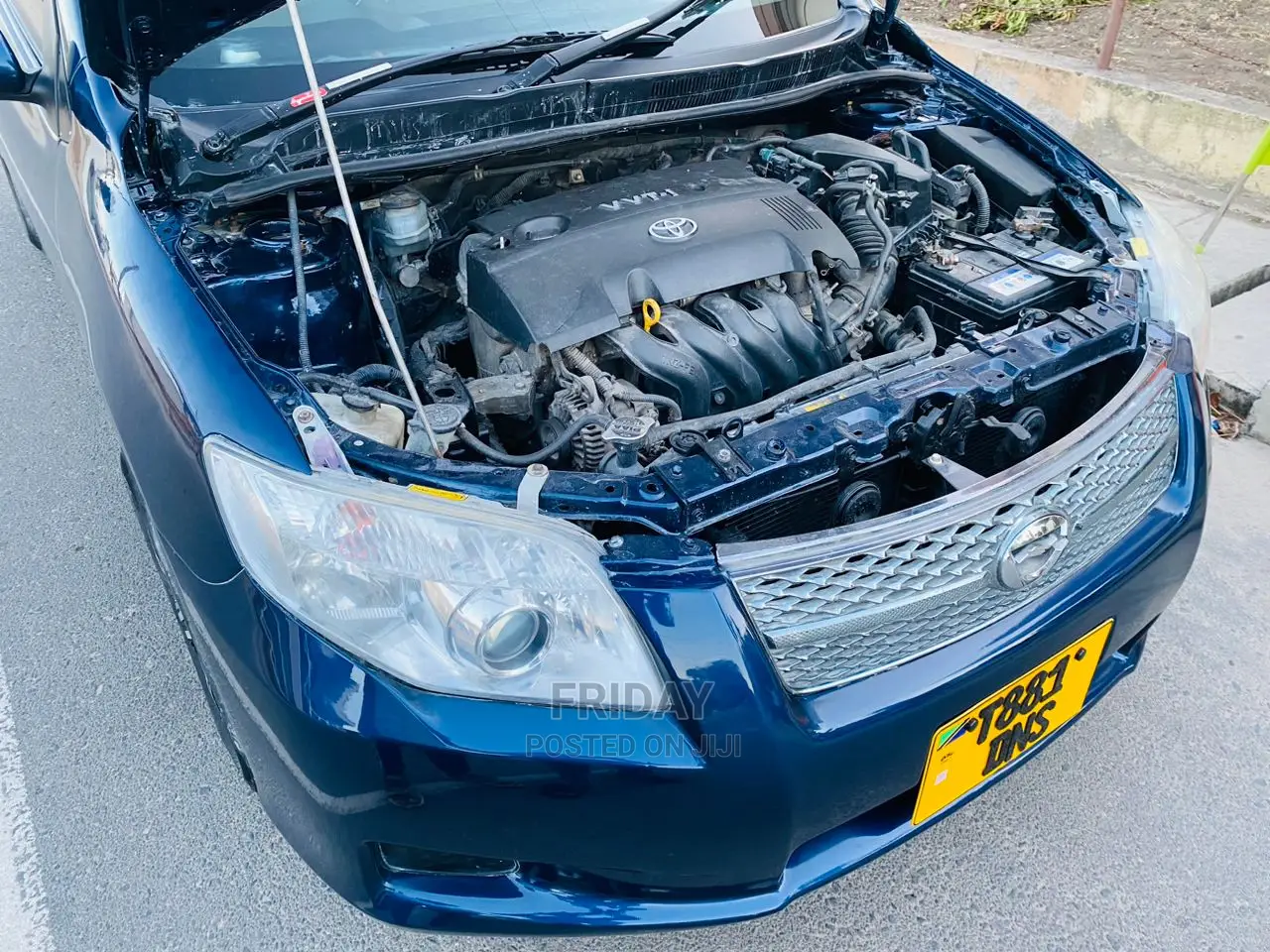 Toyota Corolla Fielder 2007 Blue