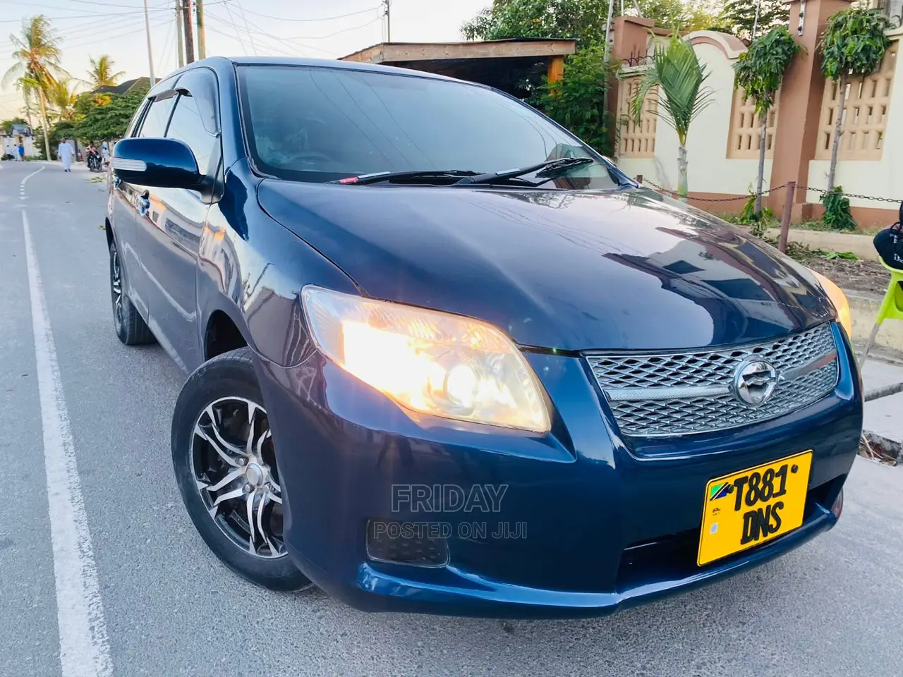 Toyota Corolla Fielder 2007 Blue