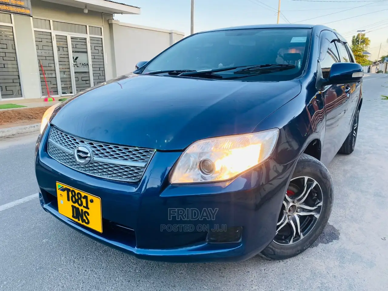 Toyota Corolla Fielder 2007 Blue
