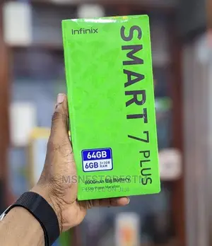 New Infinix Smart 7 Plus 64 GB Blue