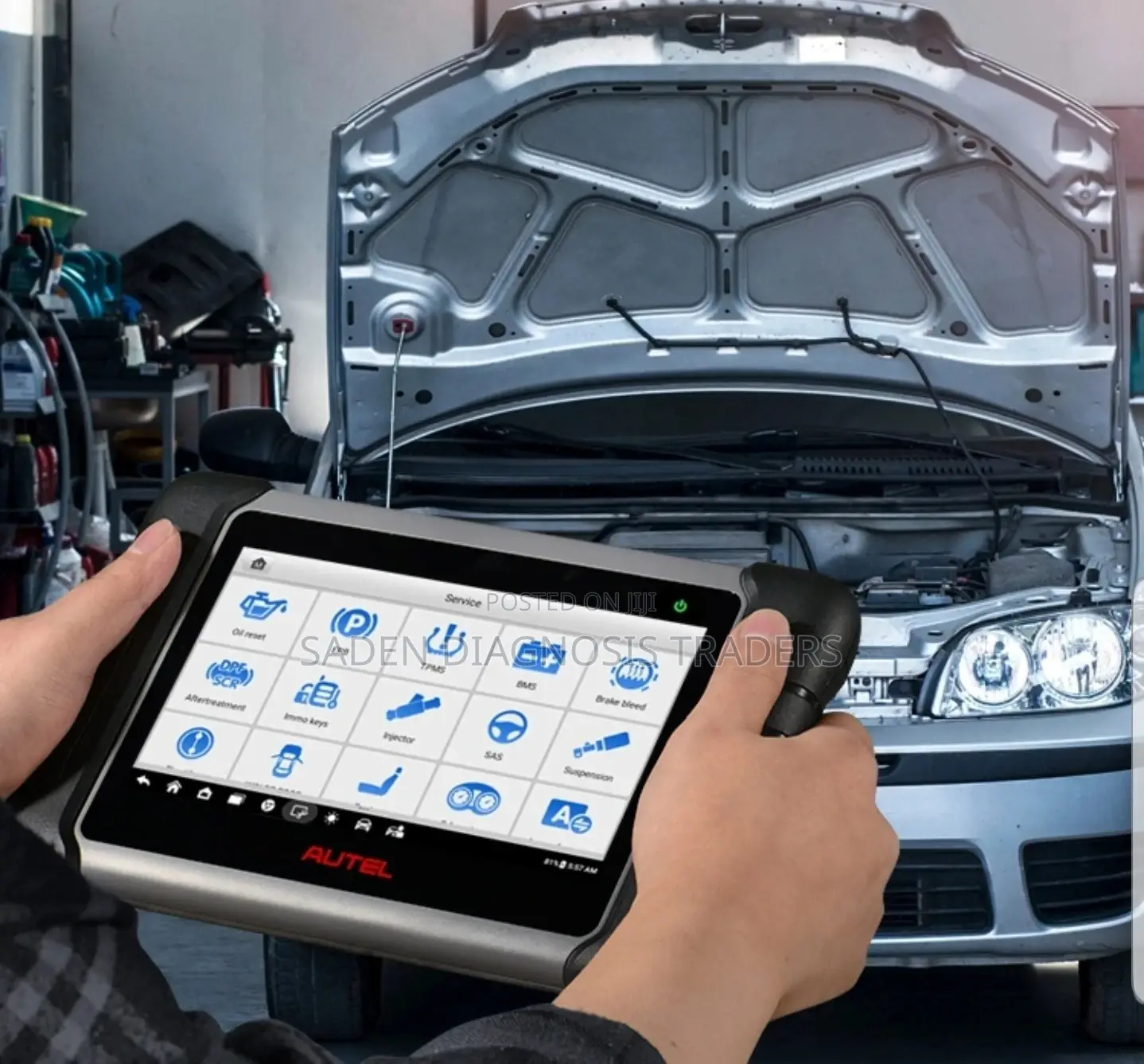 Autel Maxicom Mk808s Diagnostic Mashine Inapiga Gari Zote