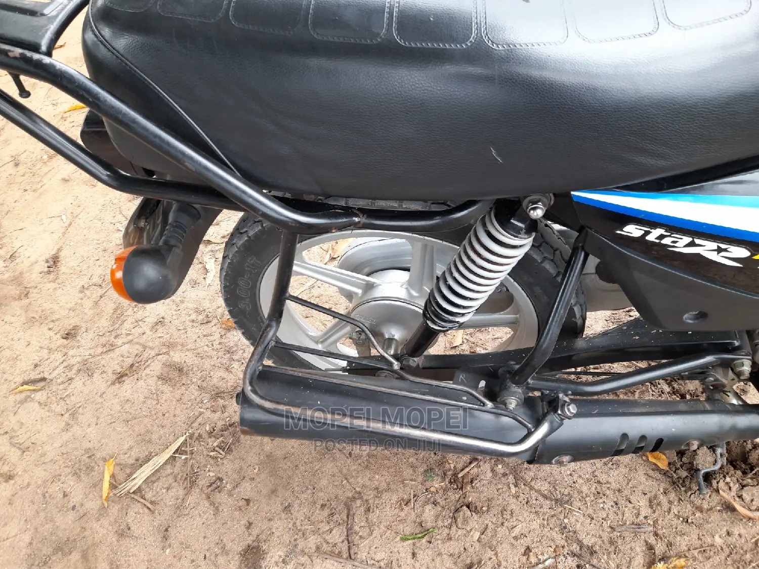 TVS King Deluxe Plus iTouch Start 2022 Orange