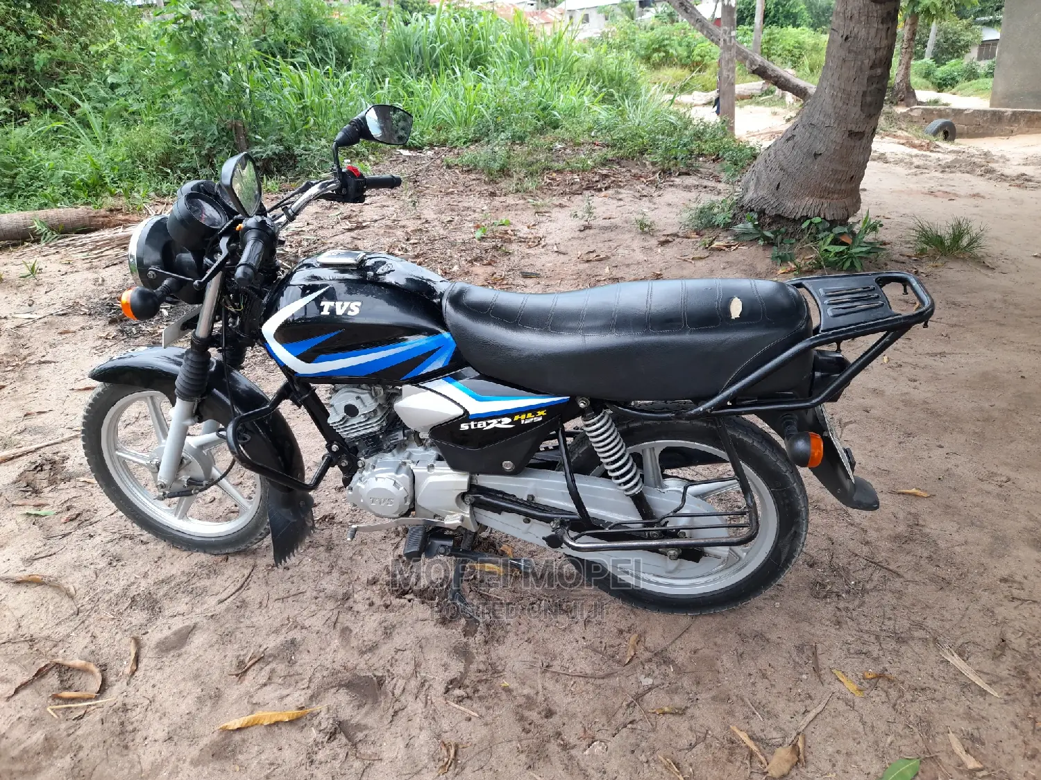 TVS King Deluxe Plus iTouch Start 2022 Orange