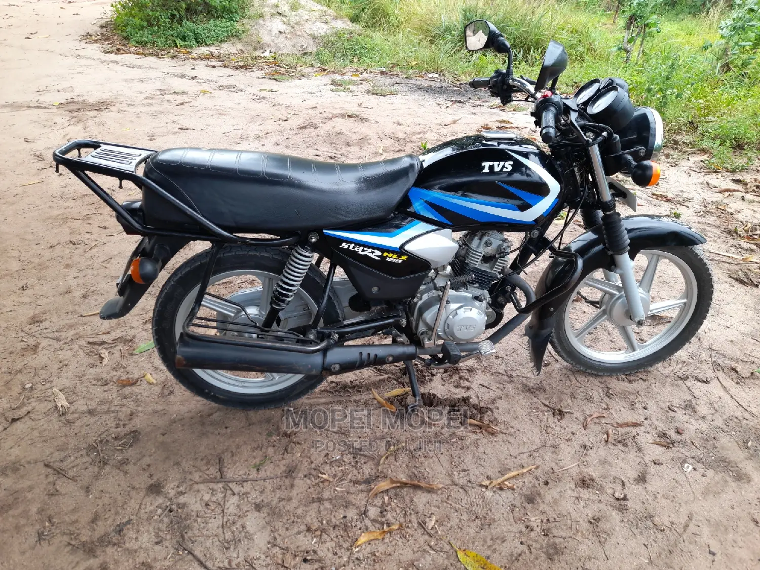 TVS King Deluxe Plus iTouch Start 2022 Orange