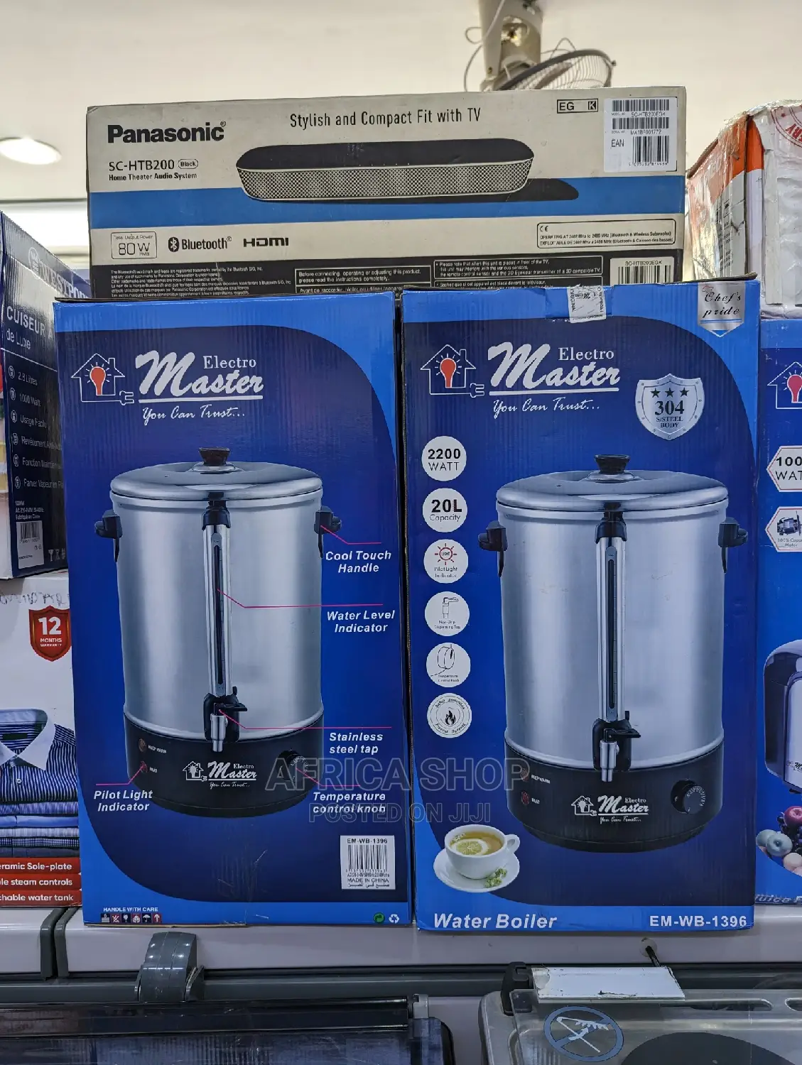 Electric Master Em-Wb-1396 Water Boiler 20l