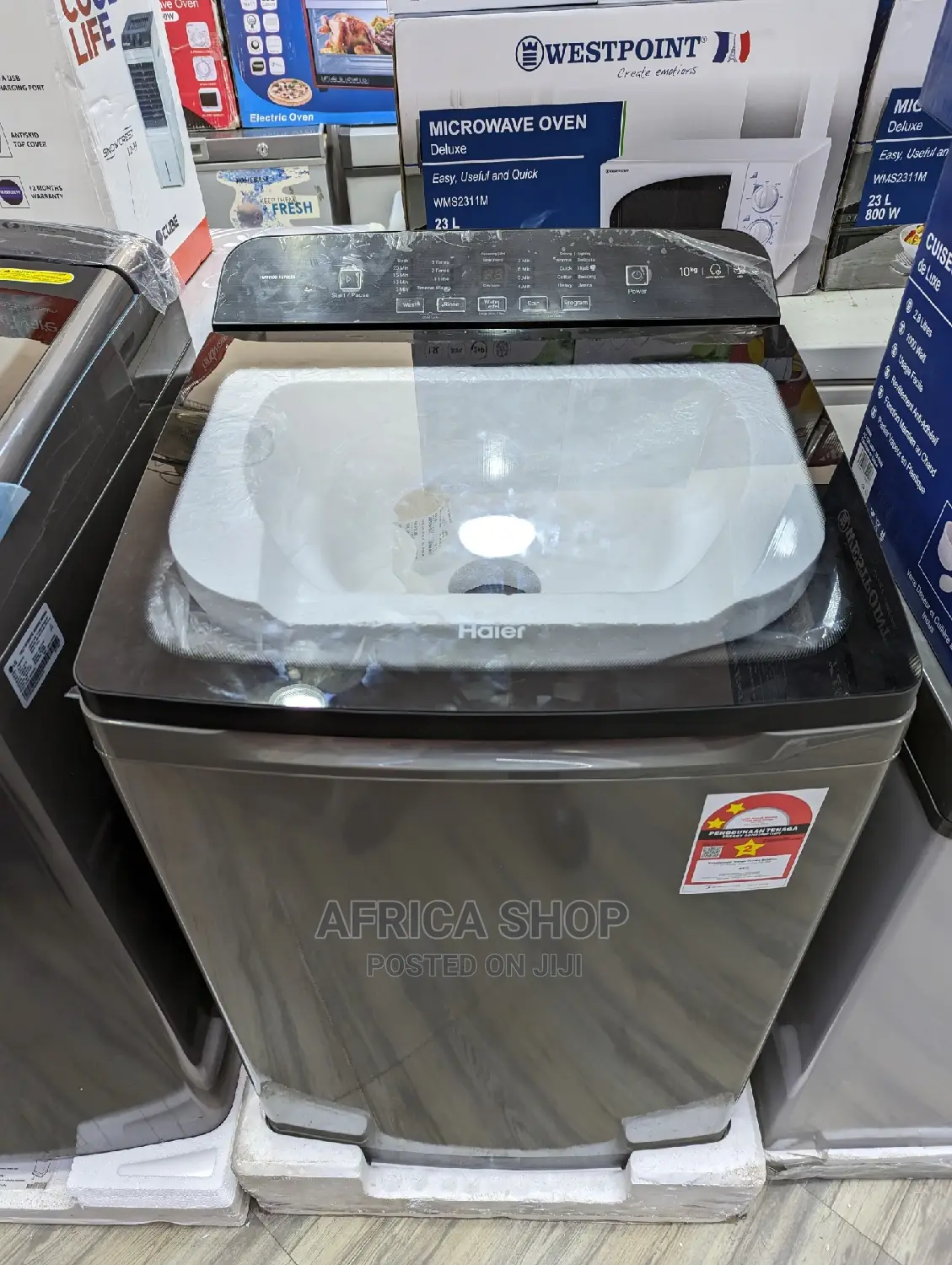 Haier Top Load 10kg Automatic Washing Machine HWM100-1678ES5