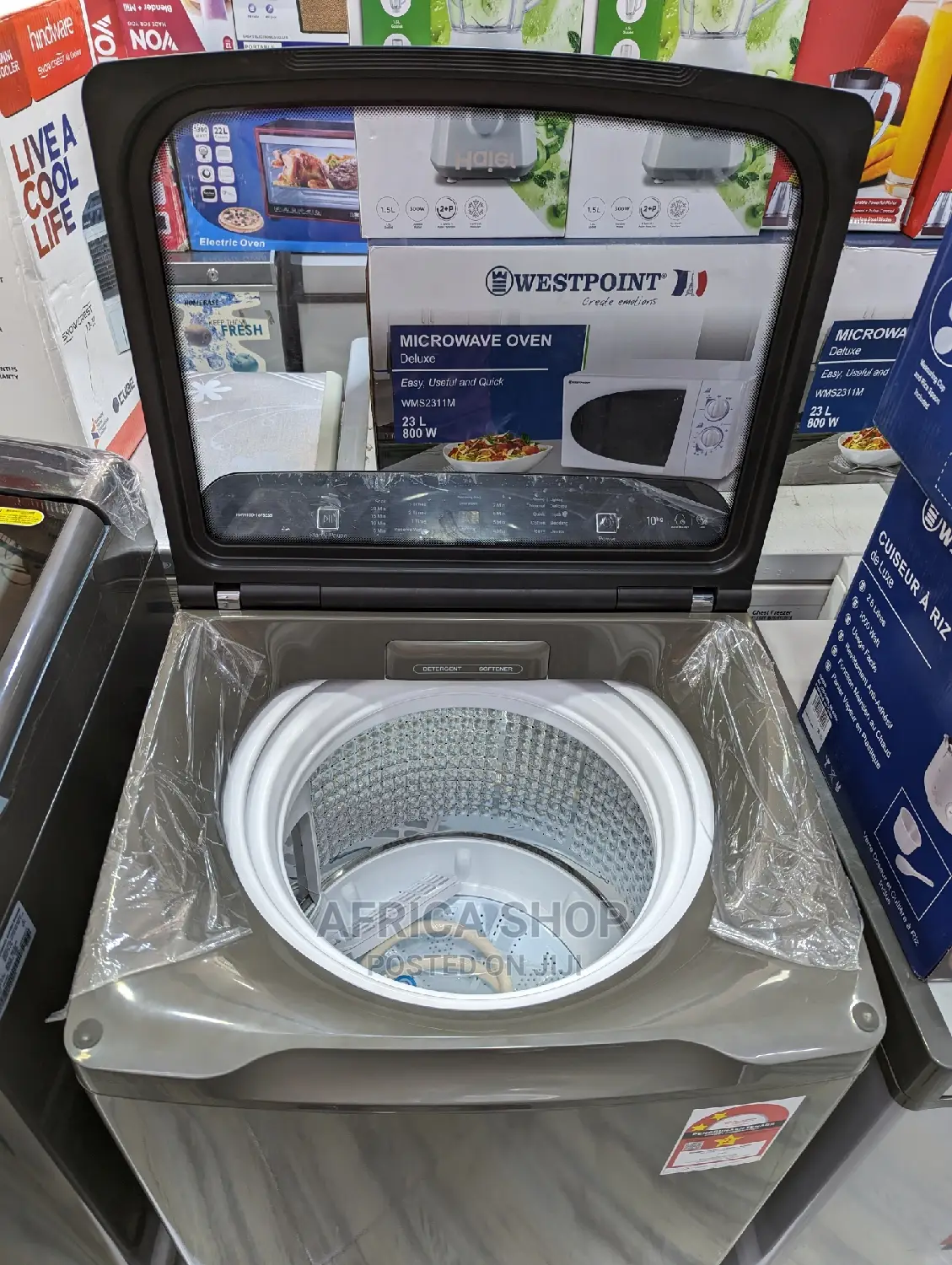 Haier Top Load 10kg Automatic Washing Machine HWM100-1678ES5